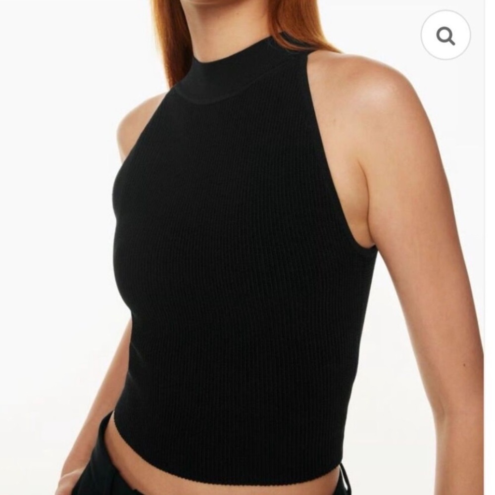 Wilfred Black Knit Tank Top